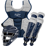 Rawlings Velo 2.0 Catcher's Set | Youth | Navy