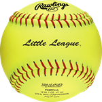 Rawlings 12-Inch Official Little League Softball | 1 Dozen