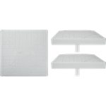 RAWLINGS PRO SET OF 3 BASES WITH 7-INCH STANCHION