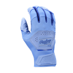 Rawlings Workhorse Youth Batting Gloves | Columbia Blue/Royal | M