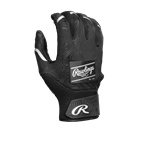 Rawlings Adult Clout Batting Gloves | Black/Black | Medium