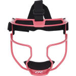 Rawlings Adult Hi-Viz Softball Fielders Mask | Matte Pink | Adult