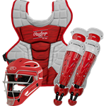 Rawlings Velo 2.0 Catcher's Set | Youth | Scarlet