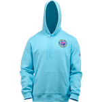Spring Break Light Blue Ghost Hoodie