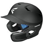 Easton Z5 2.0 Matte Solid Baseball Helmet with Universal Jaw Guard | Senior | Black