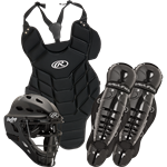 Rawlings | Players Series Baseball Catchers Box Set | Youth Ages 7 & Under | Black