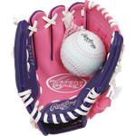 Player's Series Youth Tball Glove, 9 inch, Left Hand Throw