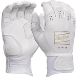 Rawlings Icon Batting Gloves | White | XX-Large