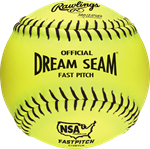 Rawlings 12-Inch Official NSA Fastpitch Softball | 1 Dozen