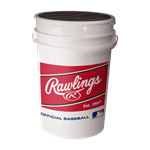 Rawlings MLB Baseball 6-Gallon Bucket (6 pack)