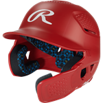 Rawlings RX2 Reverse & Adjust Batting Helmet | Scarlet | Junior