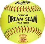 Rawlings 11-Inch USA NFHS Official Fastpitch Softball | 1 Dozen