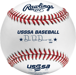 Rawlings USSSA Tournament Grade Cushioned Cork Center Baseballs