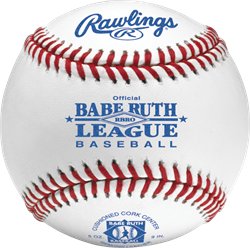 Rawlings Babe Ruth Tournament Grade Cushioned Cork Center Baseballs