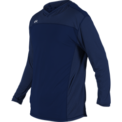 Grey Lightweight Long Sleeve Hoodie with Logo