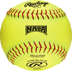Rawlings 12-Inch Official NAIA Fastpitch Softball | 1 Dozen