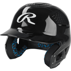 Rawlings RX2 Clear Coat Batting Helmet | NOCSAE Certified Baseball Helmet