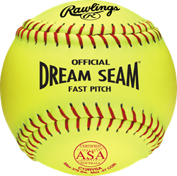 Rawlings 12-Inch Official USA Fastpitch Softball | 1 Dozen