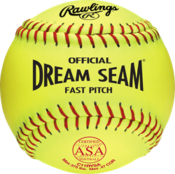Rawlings 11-Inch Official USA NFHS Fastpitch Softball | 1 Dozen