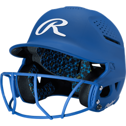 Rawlings RX2 Softball Batting Helmet with Face Mask | NOCSAE Certified