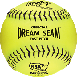 Rawlings 12-Inch Official NSA Fastpitch Softball | 1 Dozen