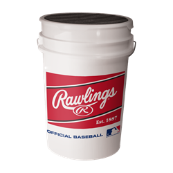 Rawlings MLB Baseball 6-Gallon Bucket (6 pack)