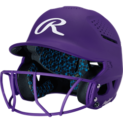 Rawlings RX2 Softball Batting Helmet with Face Mask | NOCSAE Certified