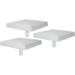 RAWLINGS JACK CORBETT 15-INCH HOLLYWOOD SET OF 3 BASES