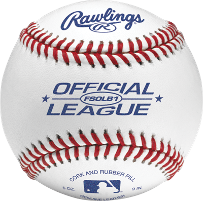 Rawlings FSOLB1 Flat Seam Composite Cork/Rubber Center Baseballs