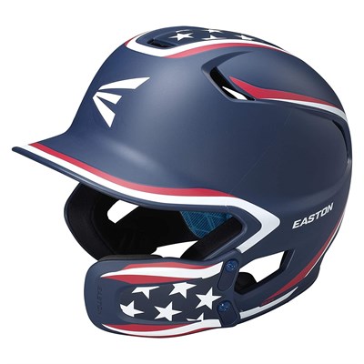 Easton Z5 2.0 Matte Solid Batting Helmet with Universal Jaw Guard