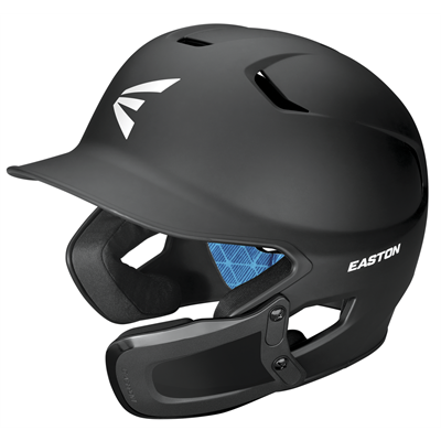 Easton Z5 2.0 Matte Solid Baseball Helmet with Universal Jaw Guard | Senior | Black