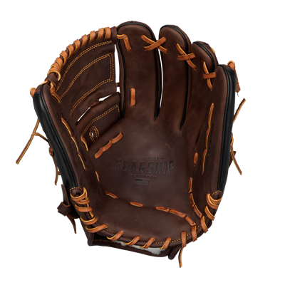 Easton Flagship Baseball Glove | 12-inch | 2-Piece Solid Web | Left Hand Thrower