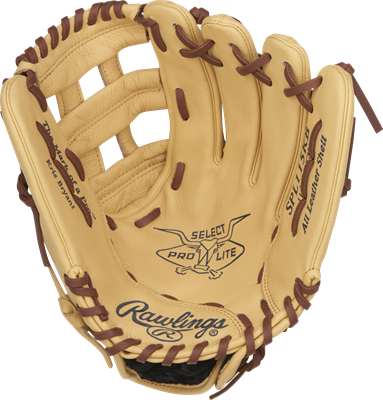 Rawlings 2022 Select Pro Lite Kris Bryant Model Youth Baseball Glove, Pro H Web, Camel, 11.5 inch, Right Hand Throw